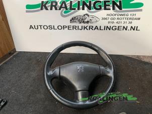Used Steering wheel Peugeot 206 (2A/C/H/J/S) 1.6 16V Price € 50,00 Margin scheme offered by Autosloperij Kralingen B.V.