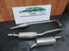 Exhaust (complete) from a Opel Corsa B (73/78/79), 1993 / 2000 1.4i, Hatchback, Petrol, 1.389cc, 44kW (60pk), FWD, X14SZ, 1996-09 / 2000-09 1997