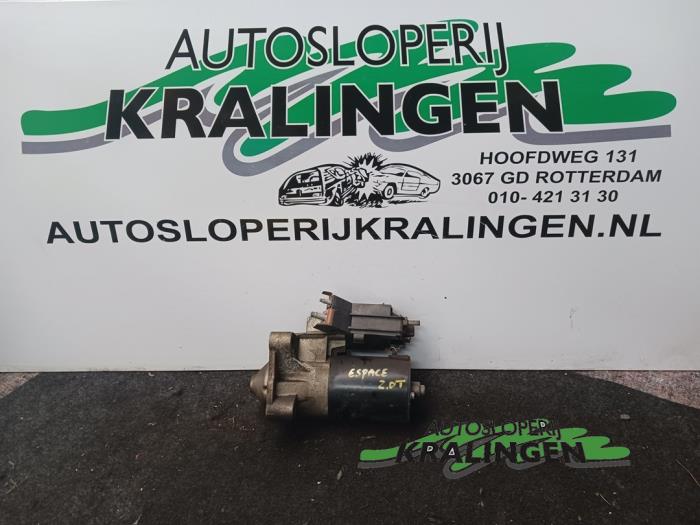 Gebrauchte Anlasser Renault Espace (JK) 2.0 16V Turbo Preis € 24,98 Margenregelung angeboten von Autosloperij Kralingen B.V.