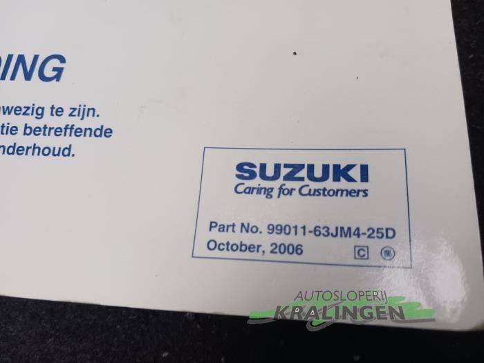 Instrukcja z Suzuki Swift (ZA/ZC/ZD1/2/3/9) 1.3 VVT 16V 2007