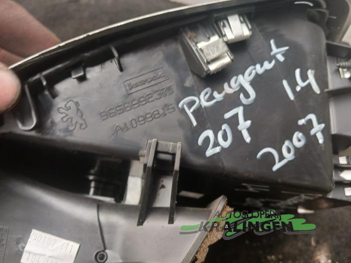 Aérateur De Tableau De Bord Pour Peugeot 207/207+ - Référence 9656992377, Occasion Fonctionnel
