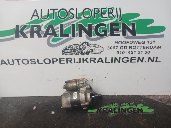 Gebrauchte Anlasser Renault Megane II (BM/CM) 1.4 16V 98 Preis € 24,98 Margenregelung angeboten von Autosloperij Kralingen B.V.
