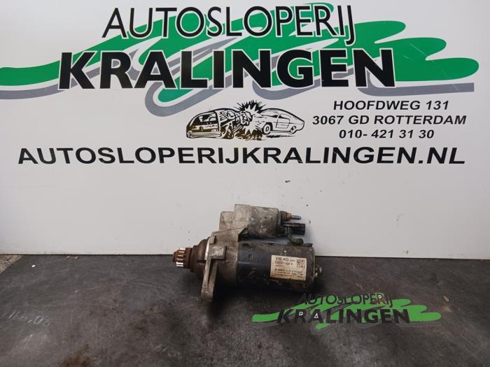 Begagnade Startmotor Volkswagen Polo V (6R) 1.2 TDI 12V BlueMotion Pris € 24,98 Marginaltabell erbjuds av Autosloperij Kralingen B.V.