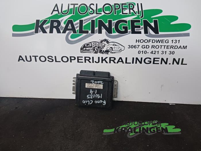 Used Engine management computer Renault Clio II (BB/CB) 1.4 16V Price € 50,00 Margin scheme offered by Autosloperij Kralingen B.V.