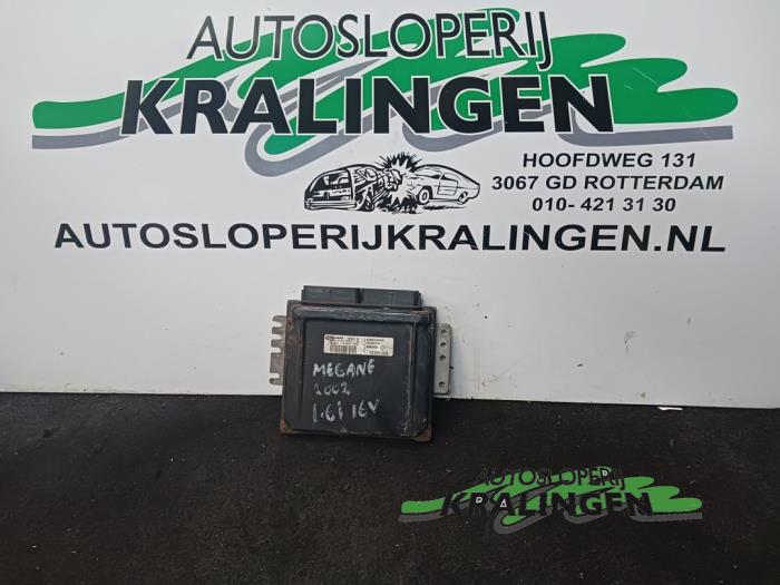 Used Engine management computer Renault Megane Coupé (DA) 1.6 16V Sport Price € 50,00 Margin scheme offered by Autosloperij Kralingen B.V.