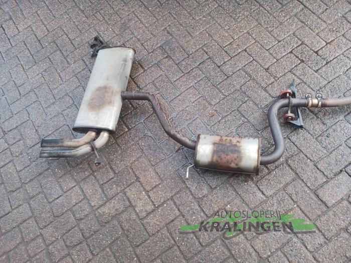 Exhaust (complete) from a Seat Leon (1P1) 1.4 TSI 16V 2008