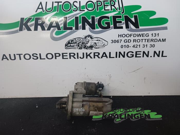 Used Starter Fiat Stilo (192A/B) 2.4 20V Abarth 3-Drs. Price € 24,98 Margin scheme offered by Autosloperij Kralingen B.V.