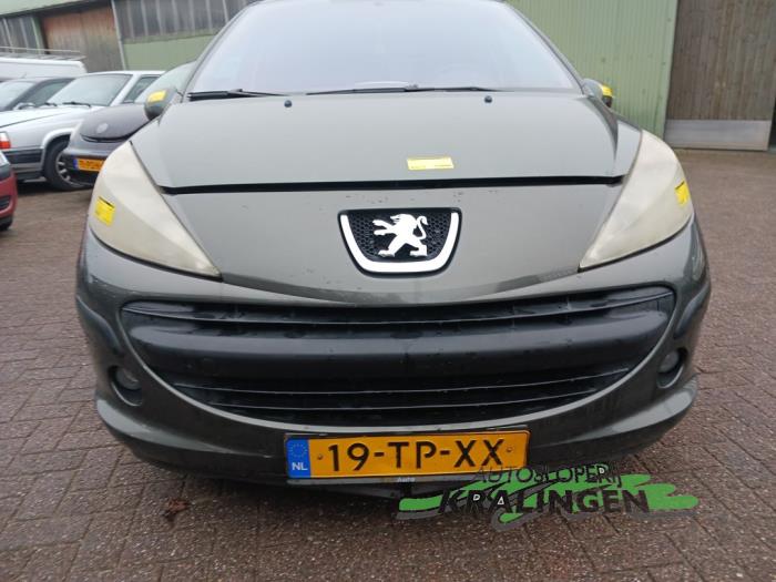 Front end, complete from a Peugeot 207/207+ (WA/WC/WM) 1.4 2007