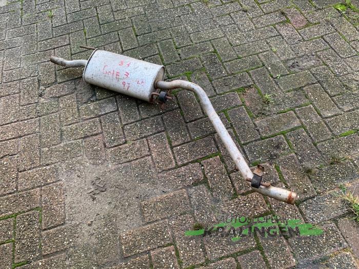 Gebrauchte Auspuff Enddämpfer Volkswagen Golf III (1H1) 1.6 i Preis € 40,00 Margenregelung angeboten von Autosloperij Kralingen B.V.