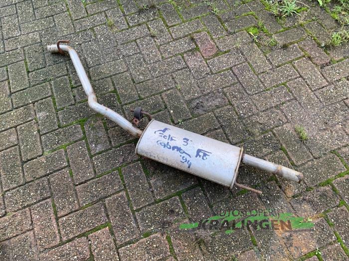 Gebrauchte Auspuff Enddämpfer Volkswagen Golf III (1H1) 1.6 i Preis € 40,00 Margenregelung angeboten von Autosloperij Kralingen B.V.