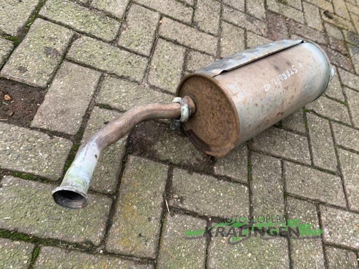 Exhaust rear silencer Toyota Starlet 1.3,XLi,GLi 16V - 11163 4EFE