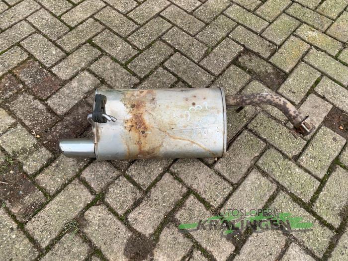 Silencieux Intermédiaire échappement MITSUBISHI COLT VI / SMART FORFOUR 1.1 1.3 - Neuf - Acier Aluminié