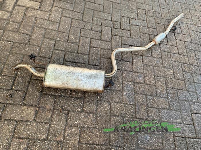Gebrauchte Auspuff Enddämpfer Fiat Seicento (187) 1.1 MPI S,SX,Sporting Preis € 50,00 Margenregelung angeboten von Autosloperij Kralingen B.V.