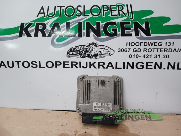 Engine management computer Volkswagen Golf V (1K1), 2003 / 2010 1.4 FSI 16V, Hatchback, Petrol, 1.390cc, 66kW (90pk), FWD, BKG; BLN, 2003-10 / 2006-07, 1K1 (Used)