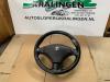 Steering wheel from a Peugeot 206 (2A/C/H/J/S), 1998 / 2012 1.4 HDi, Hatchback, Diesel, 1.399cc, 50kW (68pk), FWD, DV4TD; 8HZ, 2001-09 / 2009-02, 2C8HZ; 2A8HZ; 2S8HZ 2006