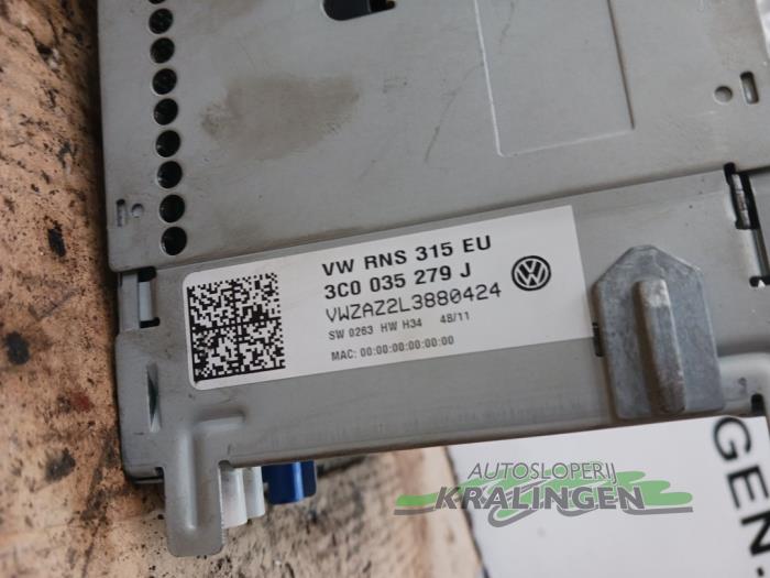 System nawigacji z Volkswagen Passat Variant (365) 1.4 TSI 16V 2012