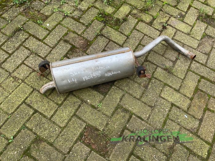 Gebrauchte Auspuff Enddämpfer Skoda Fabia (6Y5) 1.4i 16V Preis € 40,00 Margenregelung angeboten von Autosloperij Kralingen B.V.