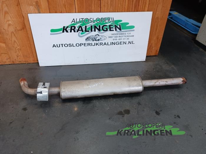 Gebrauchte Auspuff Mitteldämpfer Renault Scénic II (JM) 1.6 16V Preis € 35,00 Margenregelung angeboten von Autosloperij Kralingen B.V.