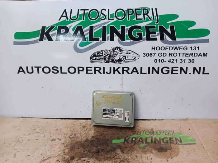 Used Engine management computer Toyota Starlet (EP9) 1.3,XLi,GLi 16V Price € 35,00 Margin scheme offered by Autosloperij Kralingen B.V.