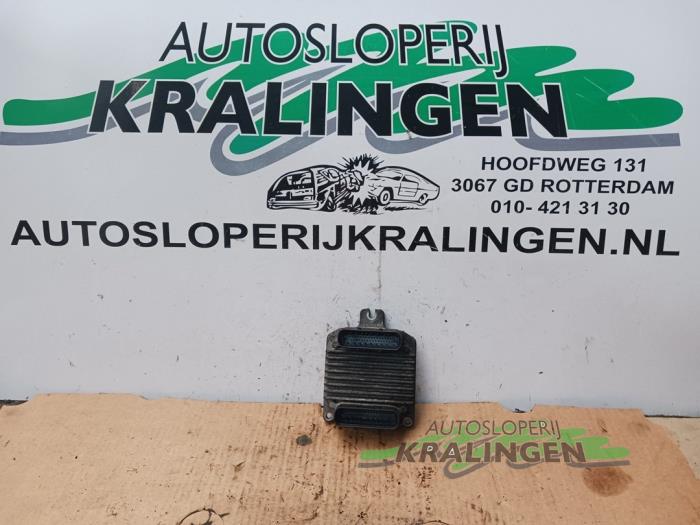 Used Engine management computer Opel Zafira (F75) 1.6 16V Price € 50,00 Margin scheme offered by Autosloperij Kralingen B.V.