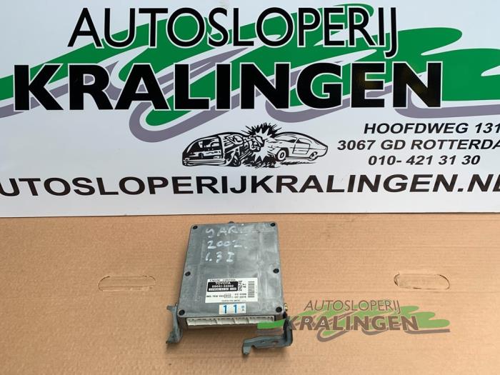 Used Engine management computer Toyota Yaris (P1) 1.3 16V VVT-i Price € 100,00 Margin scheme offered by Autosloperij Kralingen B.V.