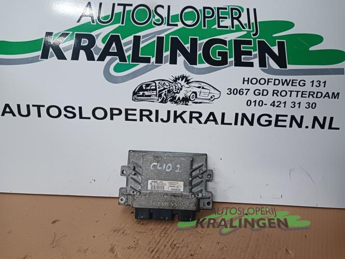 Used Engine management computer Renault Clio II (BB/CB) 1.2 16V Price € 99,99 Margin scheme offered by Autosloperij Kralingen B.V.