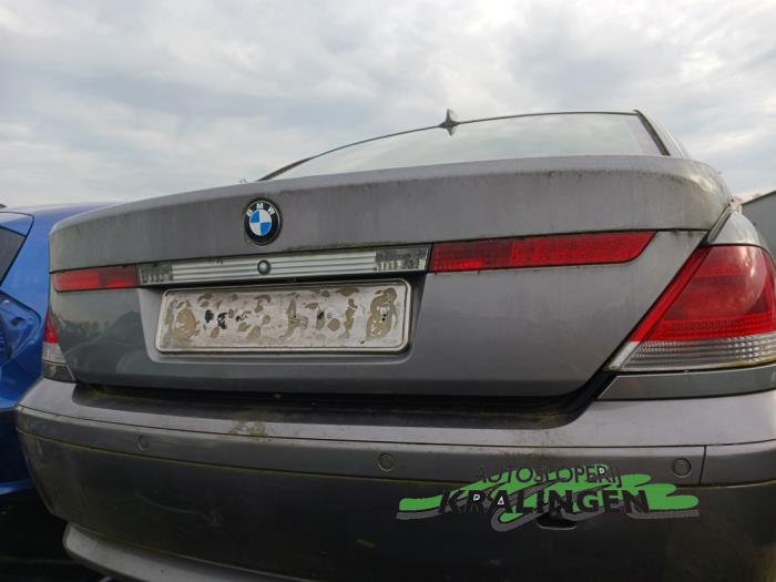 Gebrauchte Heckklappe BMW 7 serie (E65/E66/E67) 730d 24V Preis € 149,99 Margenregelung angeboten von Autosloperij Kralingen B.V.