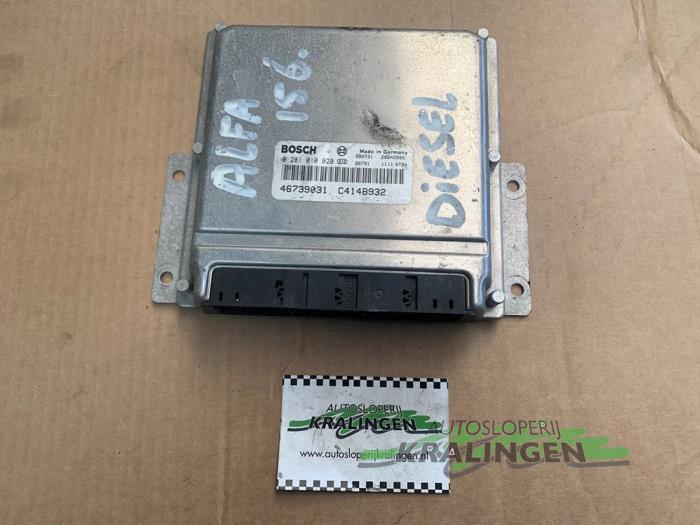 Used Engine management computer Alfa Romeo 156 (932) 1.9 JTD 16V Price € 100,00 Margin scheme offered by Autosloperij Kralingen B.V.