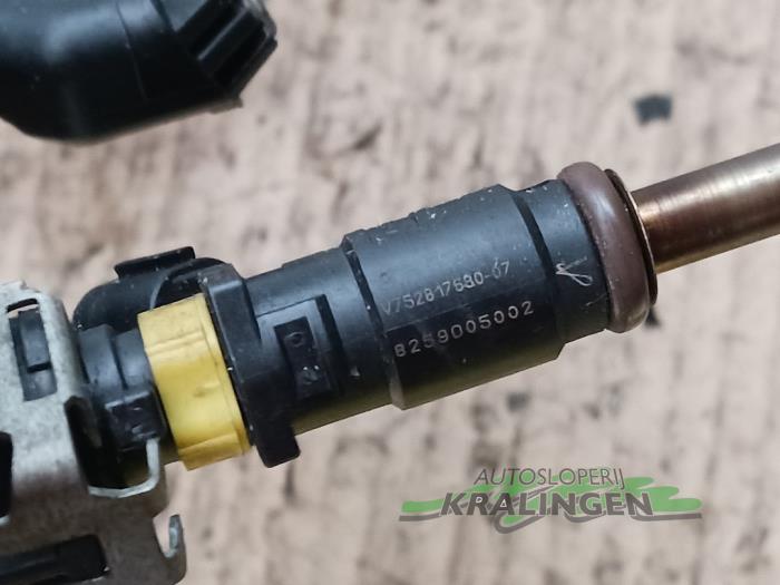 Injector (petrol injection) Peugeot 207/207+ 1.6 16V VTi - 8259005002 ...