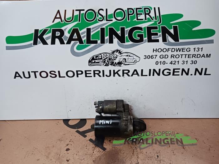 Begagnade Startmotor Austin Mini Open (R52) 1.6 16V Cooper S Pris € 24,99 Marginaltabell erbjuds av Autosloperij Kralingen B.V.
