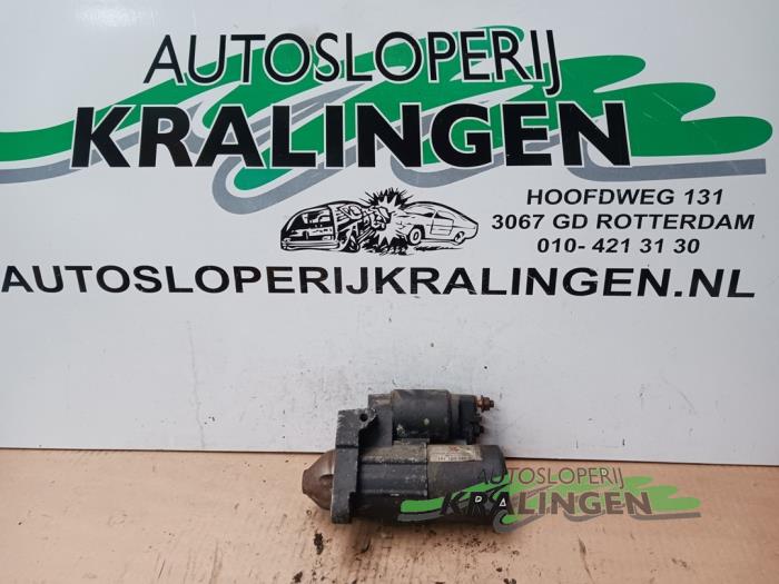 Begagnade Startmotor Renault Kangoo Express (FC) 1.5 dCi 60 Pris € 24,98 Marginaltabell erbjuds av Autosloperij Kralingen B.V.