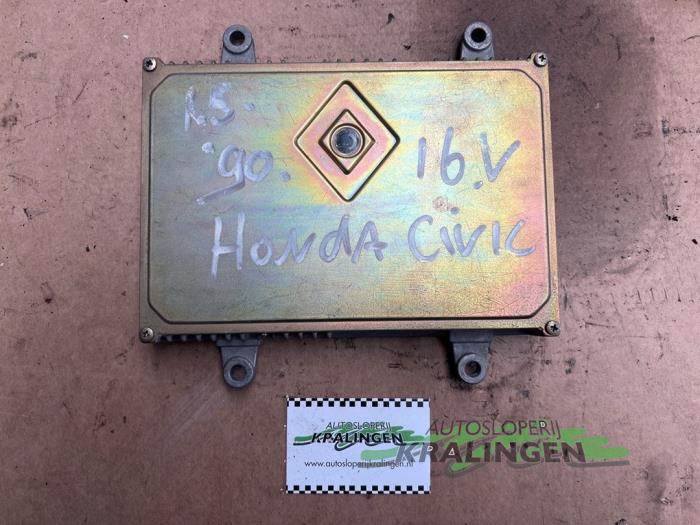 Used Engine management computer Honda Civic (EC/ED/EE) 1.5i 16V Price € 74,99 Margin scheme offered by Autosloperij Kralingen B.V.