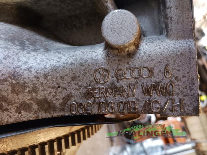 Engine from a Volkswagen Golf V (1K1) 1.4 FSI 16V 2006