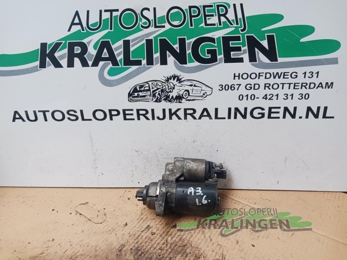Begagnade Startmotor Audi A3 (8P1) 1.6 Pris € 24,98 Marginaltabell erbjuds av Autosloperij Kralingen B.V.