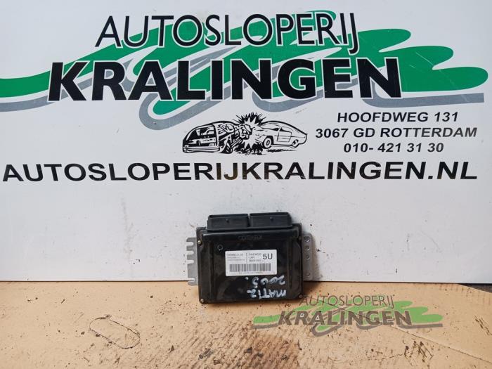Used Engine management computer Chevrolet Matiz 0.8 S,SE Price € 34,99 Margin scheme offered by Autosloperij Kralingen B.V.