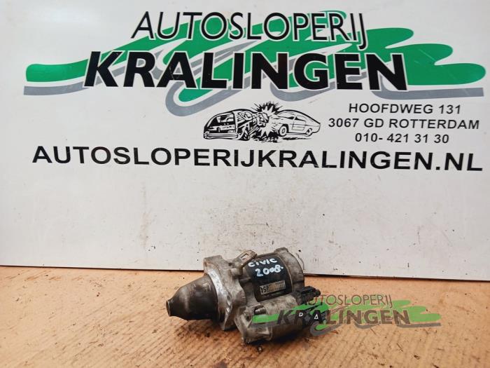 Begagnade Startmotor Honda Civic (FK/FN) 1.4 i-Dsi Pris € 24,98 Marginaltabell erbjuds av Autosloperij Kralingen B.V.