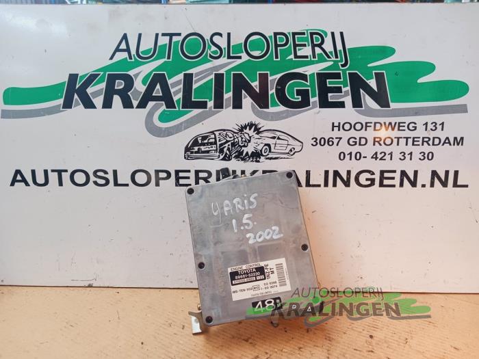 Used Engine management computer Toyota Yaris (P1) 1.5 T Sport 16V VVT-i Price € 99,99 Margin scheme offered by Autosloperij Kralingen B.V.