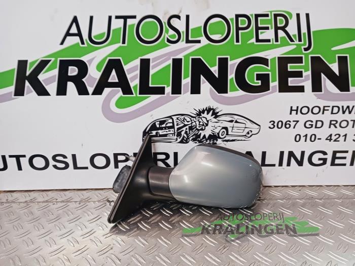 Manual wing mirror