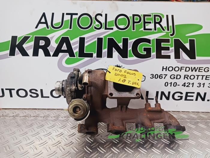 Usagé Turbo Ford Focus 1 1.8 TDCi 115 Prix € 149,99 Règlement à la marge proposé par Autosloperij Kralingen B.V.