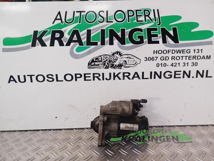 Begagnade Startmotor Peugeot 307 SW (3H) 1.6 16V Pris € 24,99 Marginaltabell erbjuds av Autosloperij Kralingen B.V.