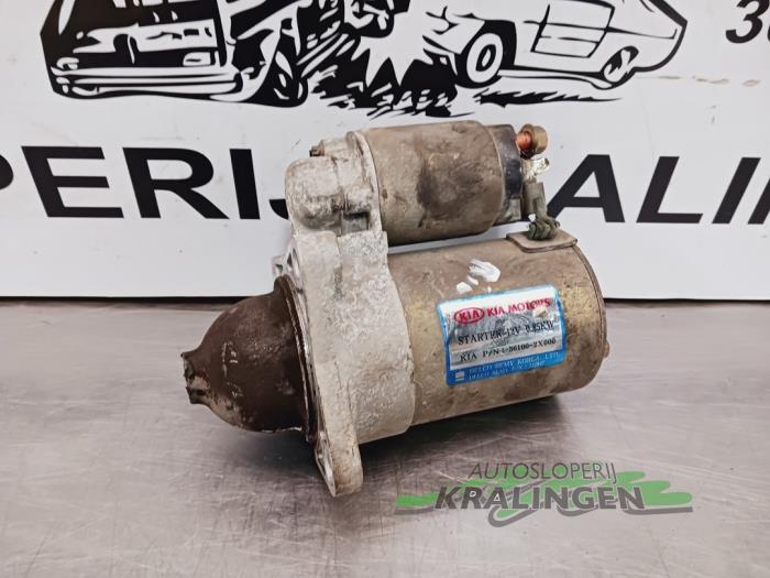 Anlasser van een Kia Rio (DC22/24) 1.5 16V 2004