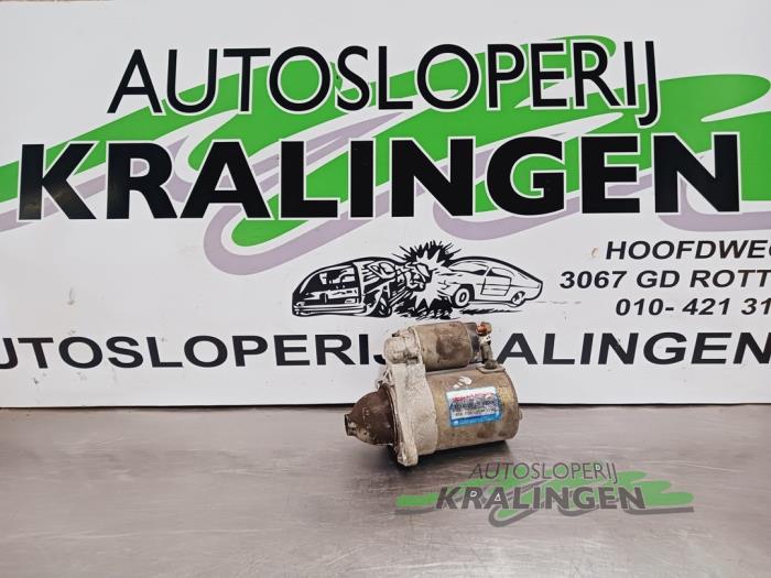 Begagnade Startmotor Kia Rio (DC22/24) 1.5 16V Pris € 19,99 Marginaltabell erbjuds av Autosloperij Kralingen B.V.