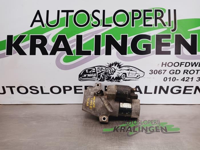 Begagnade Startmotor Volkswagen Golf IV (1J1) 1.9 TDI 100 Pris € 24,98 Marginaltabell erbjuds av Autosloperij Kralingen B.V.