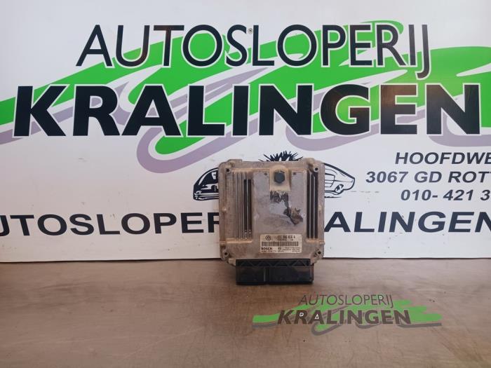 Used Engine management computer Volkswagen Touran (1T1/T2) 1.9 TDI 100 Price on request offered by Autosloperij Kralingen B.V.