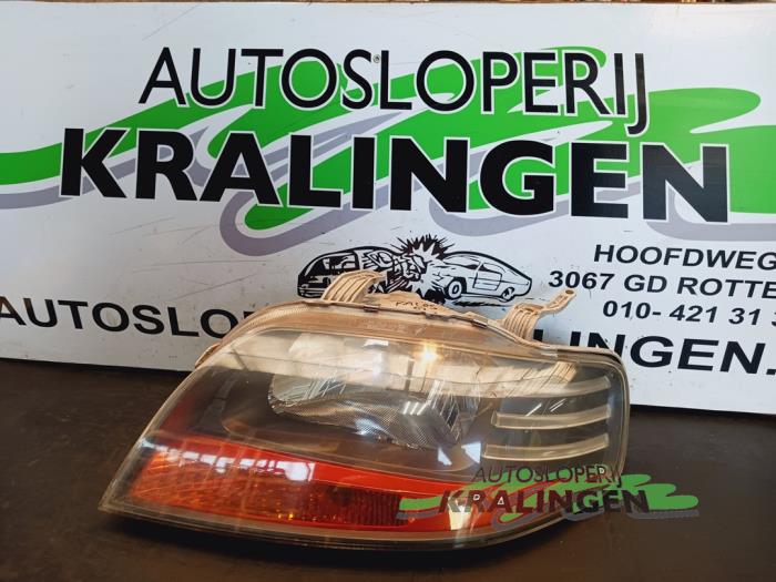 Używane Reflektor lewy Chevrolet Kalos (SF48) 1.2 Cena € 24,99 Procedura marży oferowane przez Autosloperij Kralingen B.V.