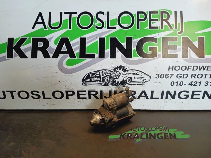 Begagnade Startmotor Suzuki Alto (RF410) 1.1 16V Pris € 24,99 Marginaltabell erbjuds av Autosloperij Kralingen B.V.