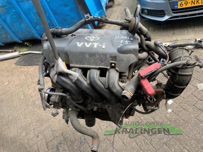 Used Engine Toyota Yaris (P1) 1.5 TS 16V VVT-i Price on request offered by Autosloperij Kralingen B.V.