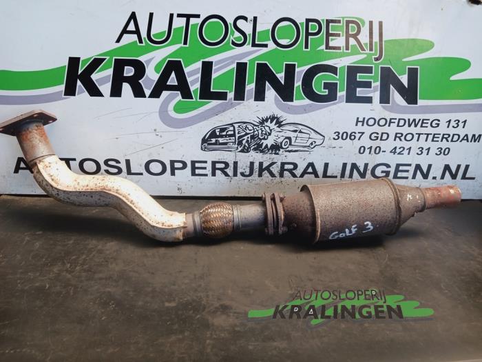 Gebrauchte Katalysator Volkswagen Golf III Cabrio (1E) 1.8 Preis € 149,98 Margenregelung angeboten von Autosloperij Kralingen B.V.