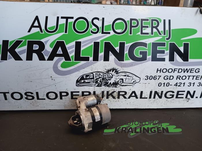 Begagnade Startmotor Mercedes A (W168) 1.4 A-140 Pris € 24,97 Marginaltabell erbjuds av Autosloperij Kralingen B.V.