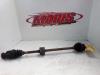 Front drive shaft, right from a Fiat Punto II (188), 1999 / 2012 1.2 16V, Hatchback, Petrol, 1,242cc, 59kW (80pk), FWD, 188A5000, 1999-09 / 2006-04, 188AXB1A; 188BXB1A 2003